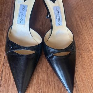 Jimmy Choo Leather Mule Pump Sz. 8